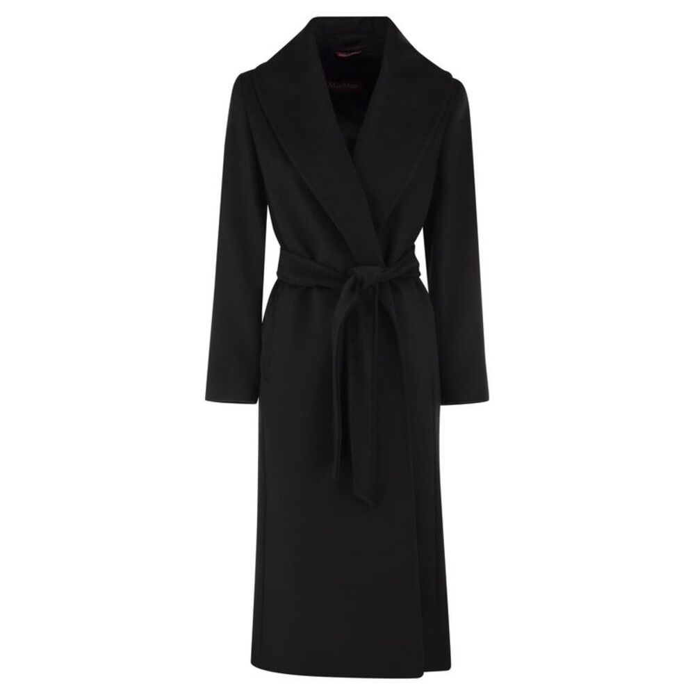 Maxmara Studio Women Mstloriana - Pure Virgin Wool Long Wrap Coat